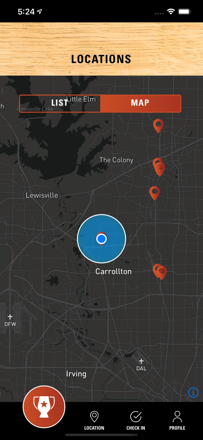 Bourbon Takeover Passport App
