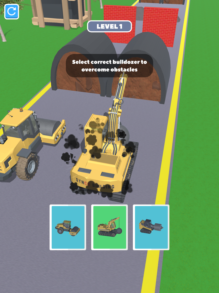 Bulldozer Race 3D
