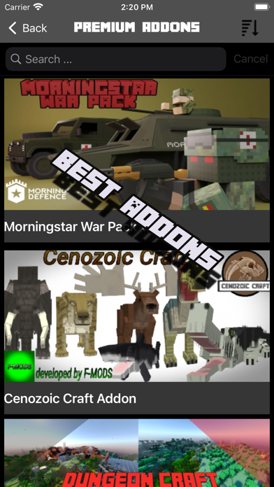 Mcpe Addons For Minecraft By Vo Thi Minh Hue Ios United States Searchman App Data Information