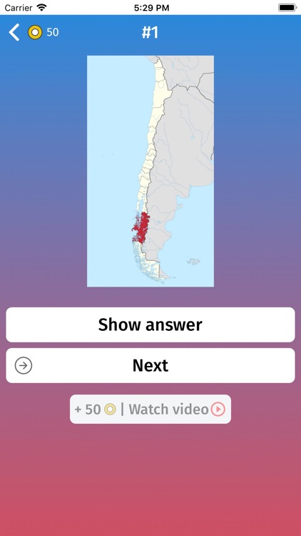 Chile: Provinces Map Quiz Game screenshot-4