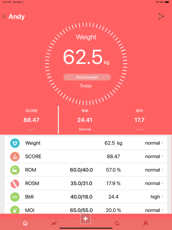 Smart Body Scale screenshot 2