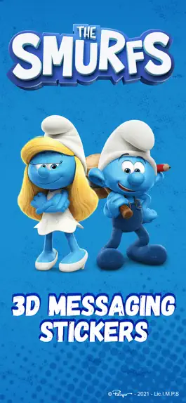 Game screenshot The Smurfs: 3D Stickers mod apk