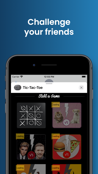 Tic Tac Toe game for iMessage! screenshot 2