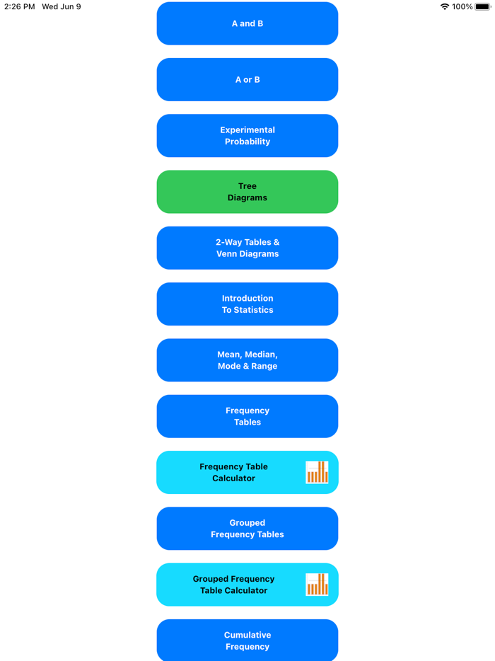 iGCSE Stats  Probability
