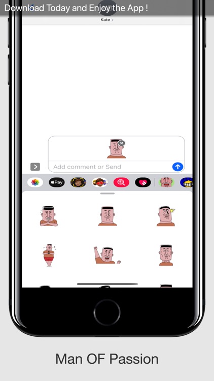Man Of Passion Stickers screenshot-3