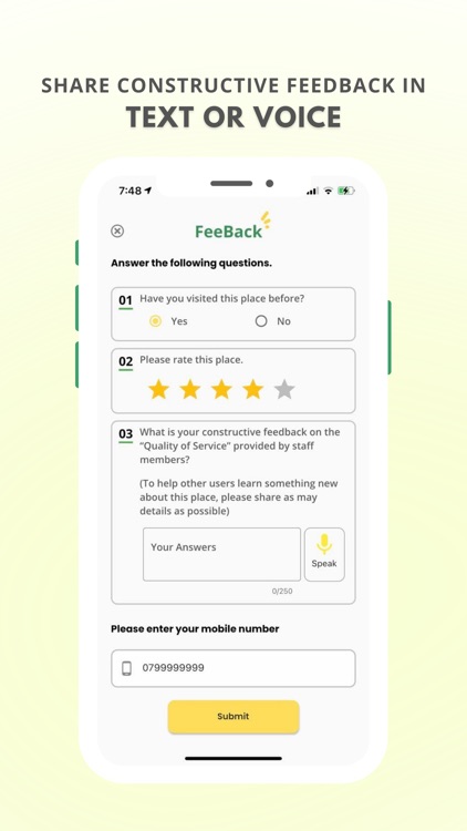 FeeBack | Cash for Feedback