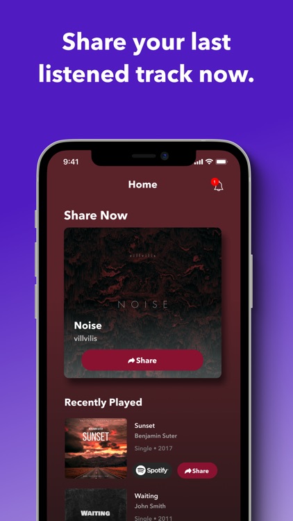 Sharefy: Music sharing