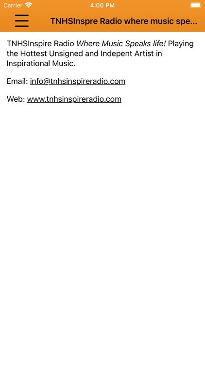 TNHSInspire Radio