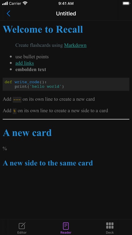 Recall Flashcards screenshot-3