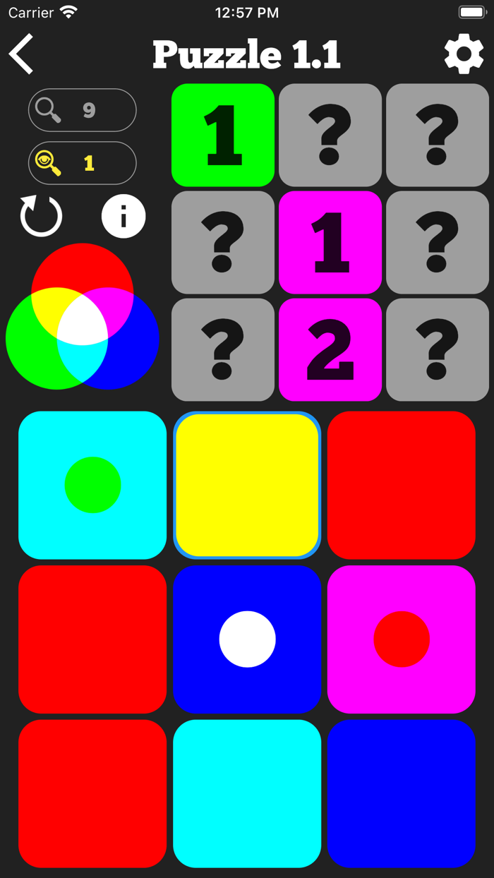 C-Stack Color Puzzle Game