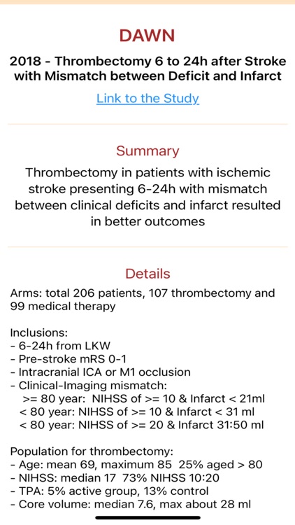 Clinical Trials App