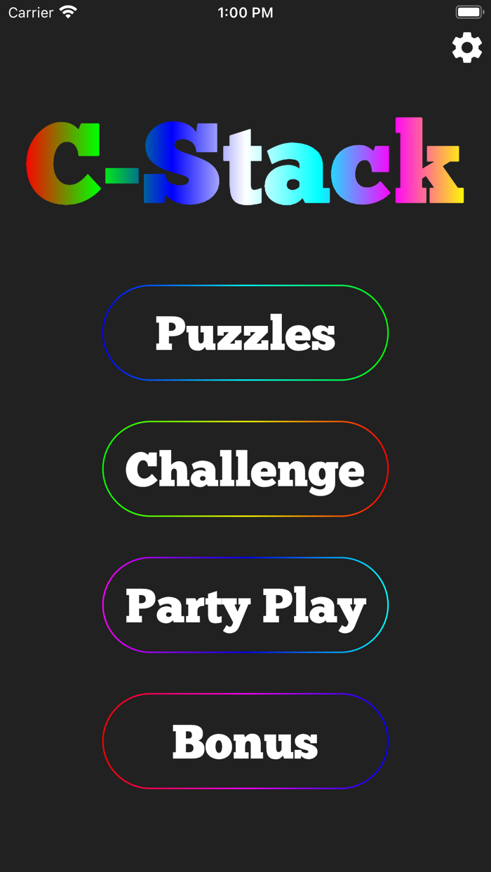 C-Stack Color Puzzle Game
