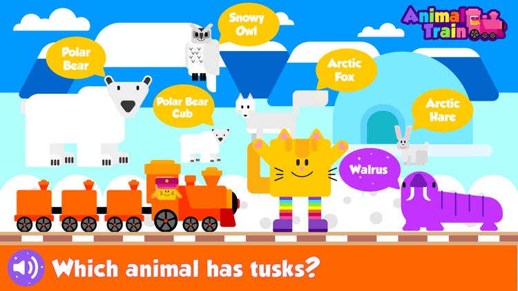 Animal Train Games For Kids 2+ screenshot-4