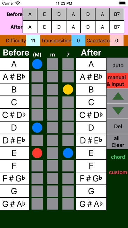 Ukulele Chord Changer