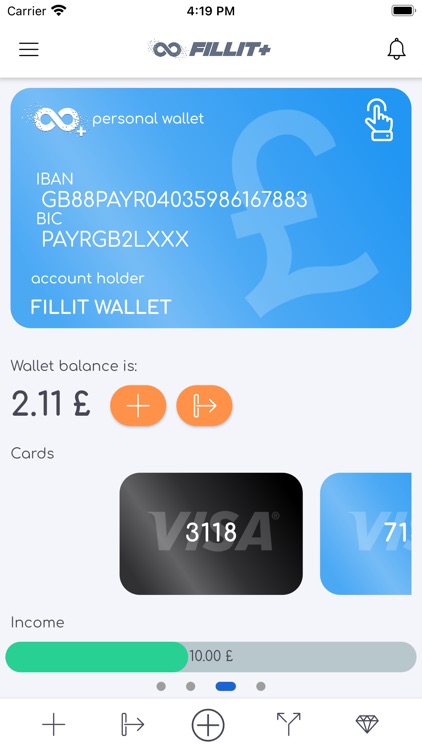 Fillit - Unique Mobile Banking screenshot-3