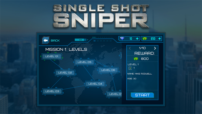 Sniper Shooter 3DMission Game