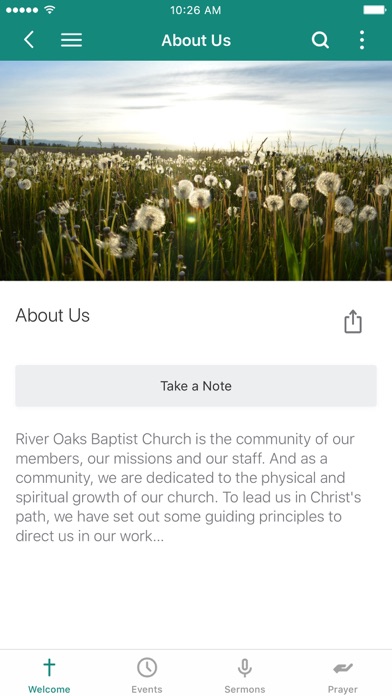 River Oaks Baptist Church screenshot 2