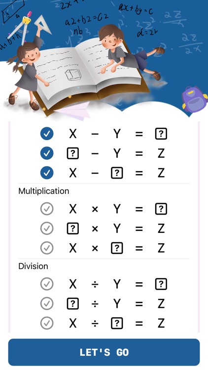 Math4Kids - Operation Practice