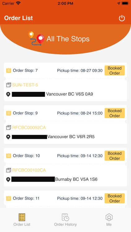 MiliExpress - Driver