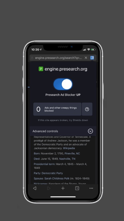 Presearch Privacy Browser