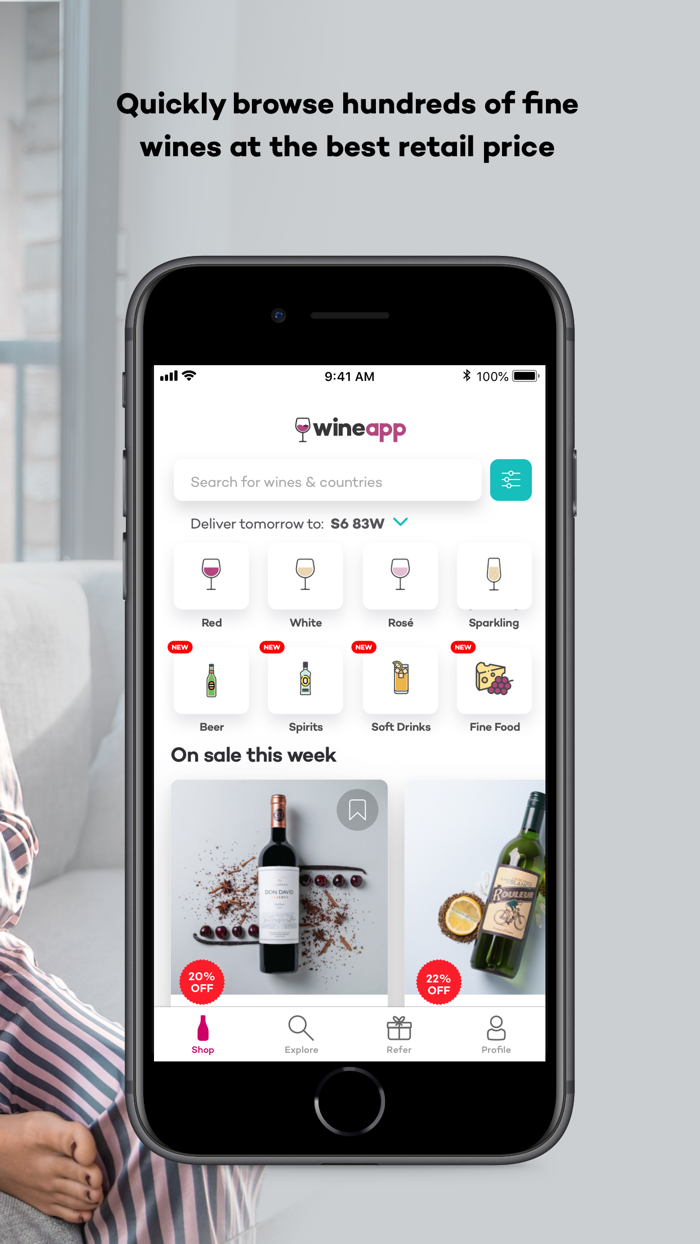 Wineapp – Fine Wine Delivery