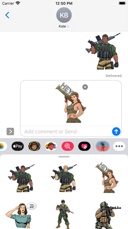 Army Soldier Stickers