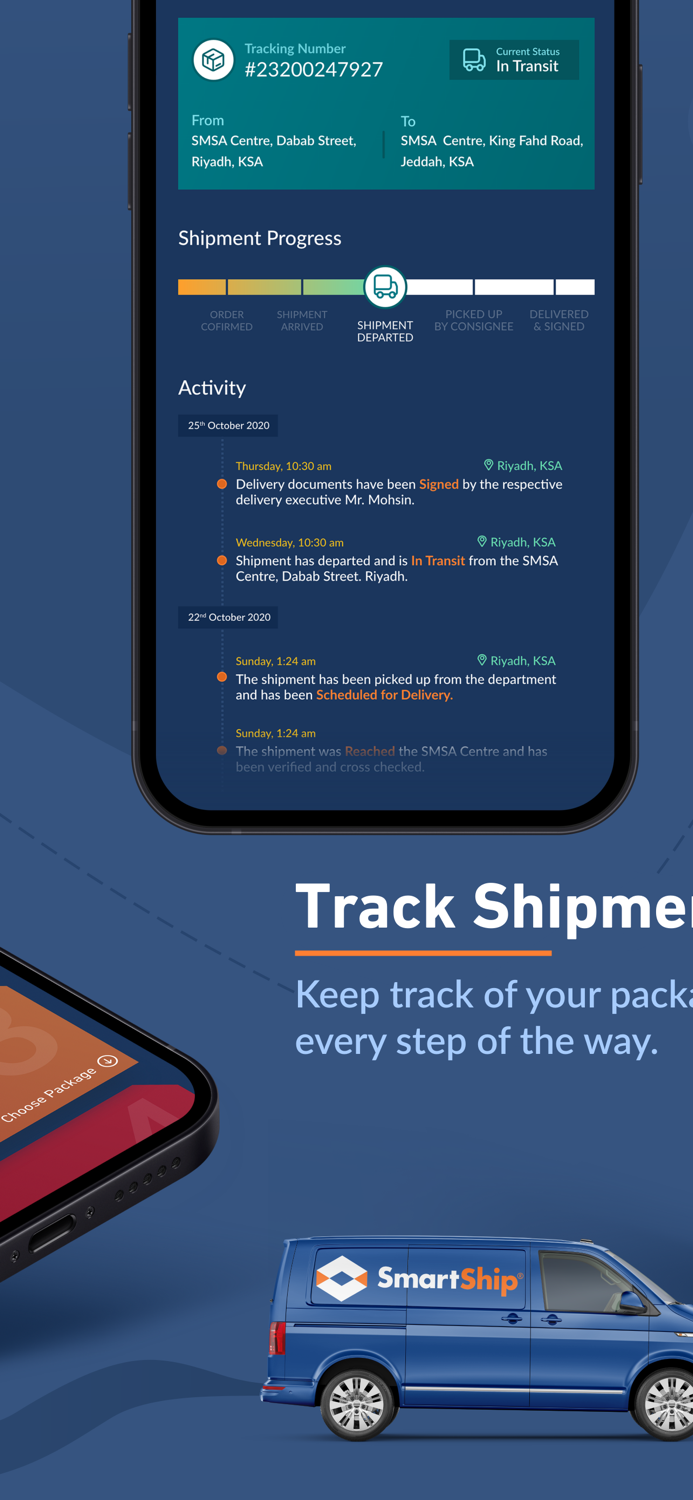 SmartShip - Mobile App