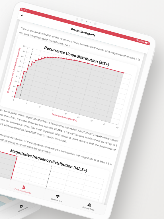 Earthquake Prediction App screenshot 2