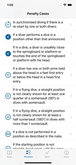 Game screenshot Diving Rules apk
