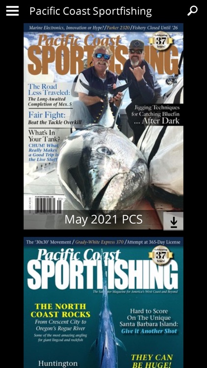 Pacific Coast Sportfishing Mag