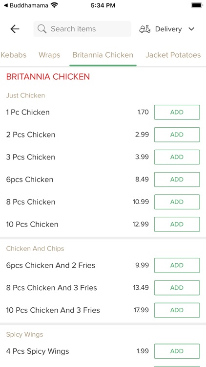 Britannia Kebab House screenshot-3