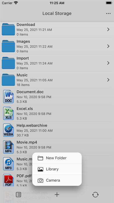 AirDisk Pro Screenshots