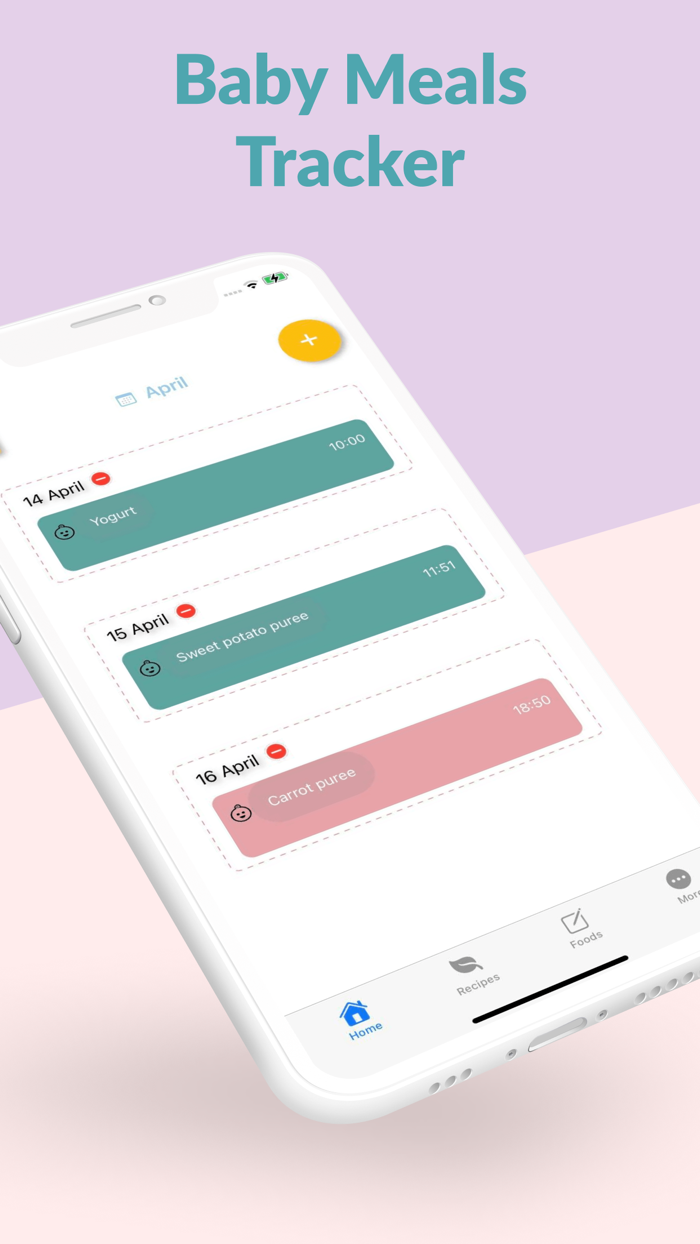 Baby Solids Food Tracker PRO