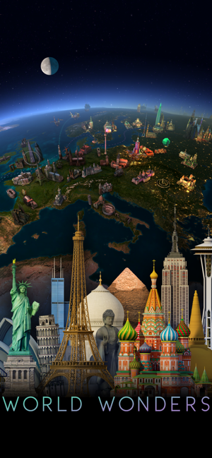 Earth 3D - צילום מסך של World Atlas