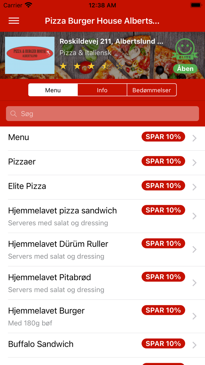 Pizza Burger House Albertslund