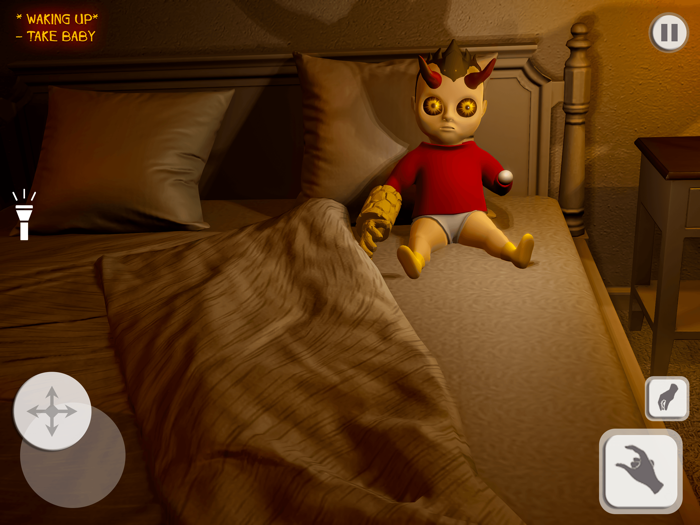 The Baby Walker in Dark House