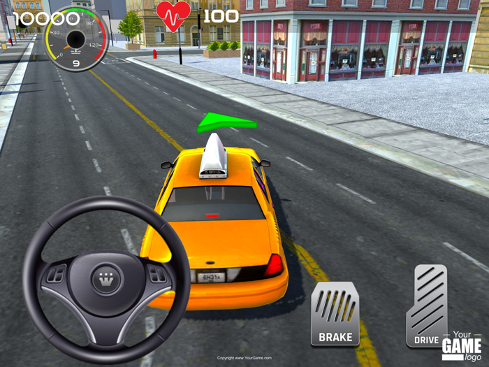 Taxi City Driving Simulator 3D