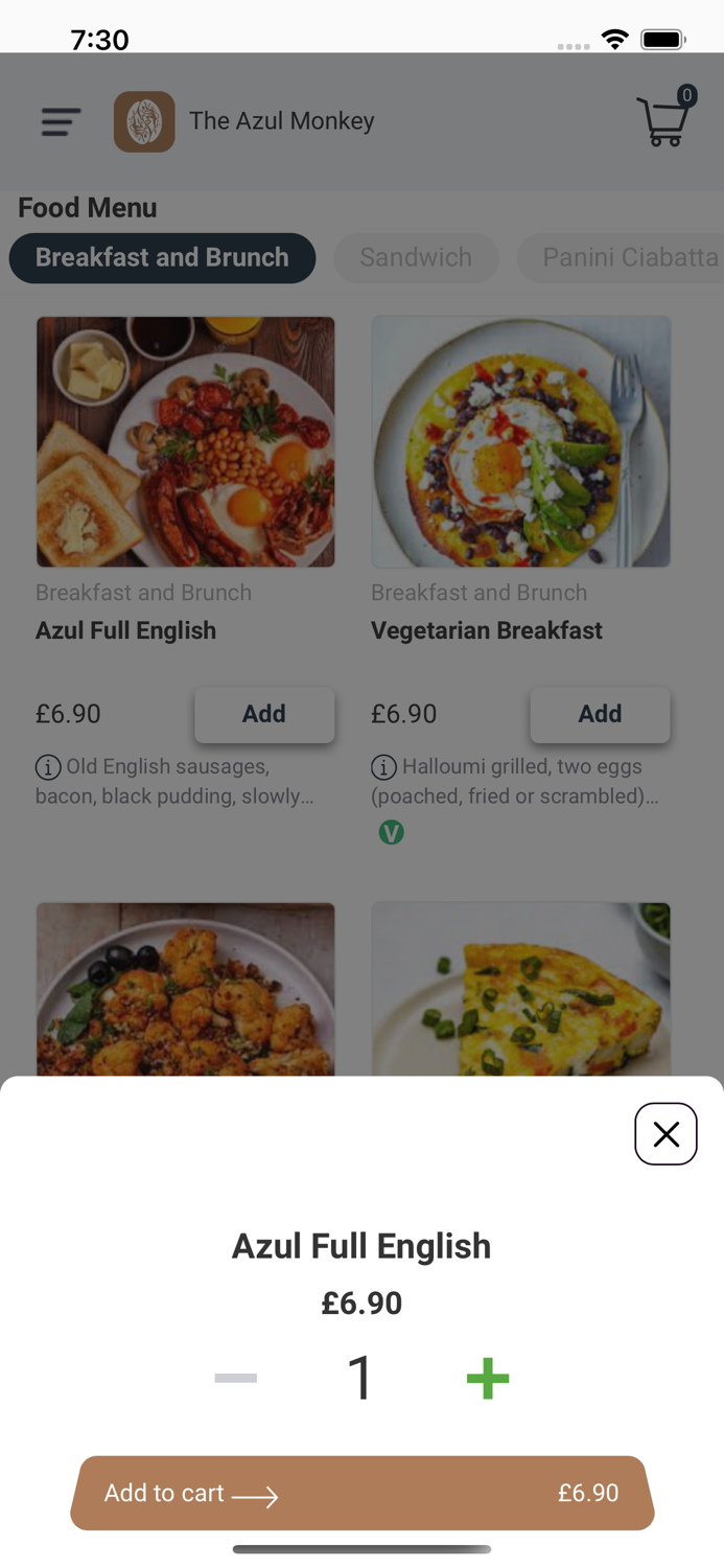 The Azul Monkey Coffee Shop