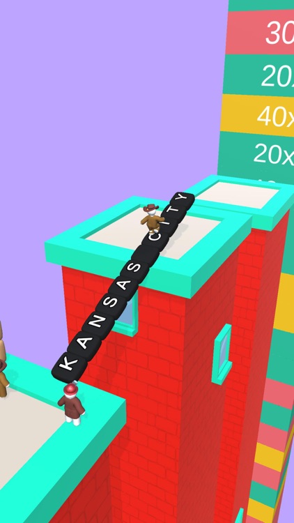 Letter Cross - Bridge Maker 3D screenshot-3