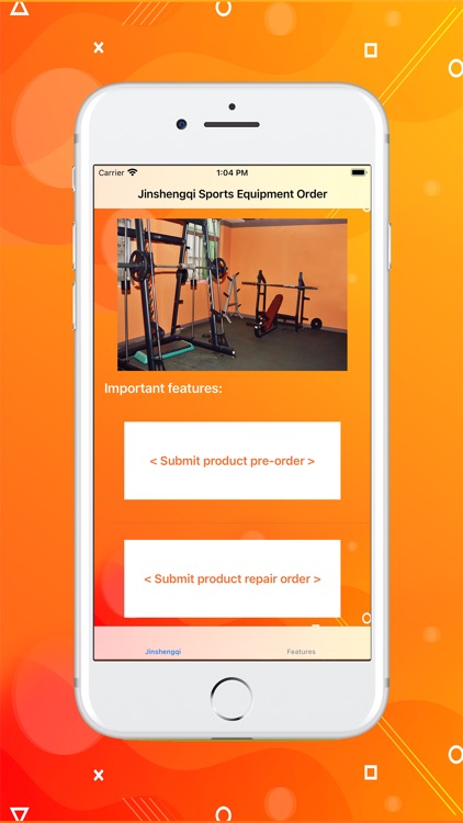 JSQ Sports Equipment Order