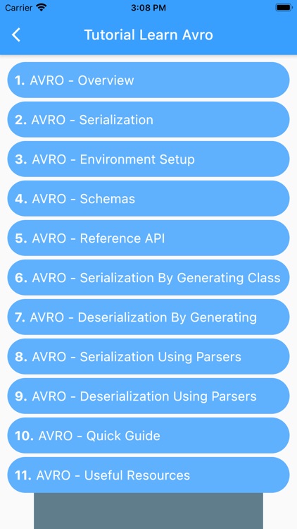 Avro Tutorial