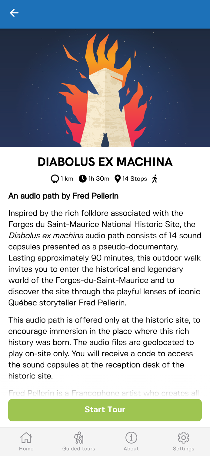 Parks Canada Guided Tours