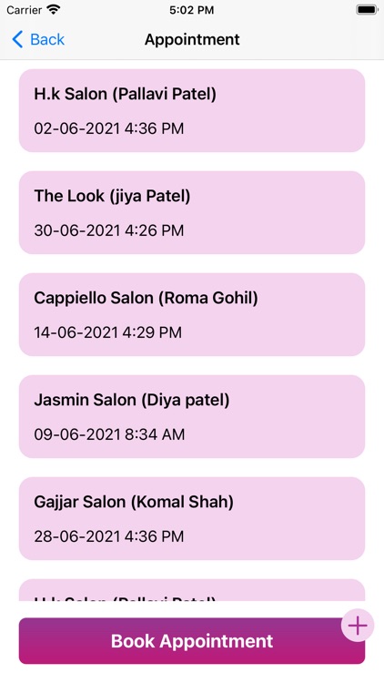 Book Salon Appointment screenshot-3