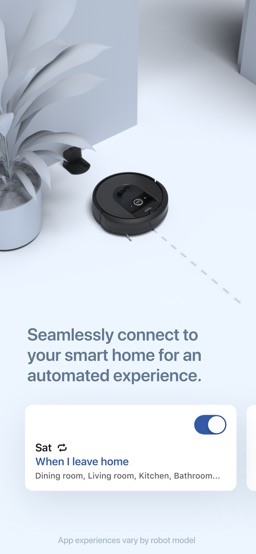 iRobot Home app screenshot