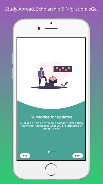 Study Abroad & Migration: eGal screenshot-4