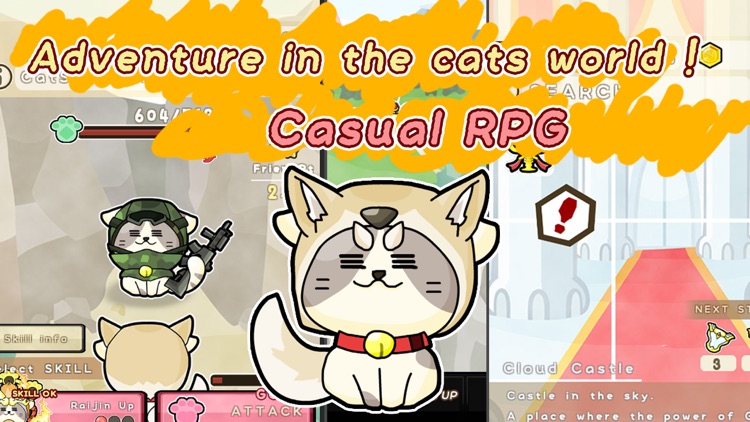 Cat Dog Adventure Casual RPG