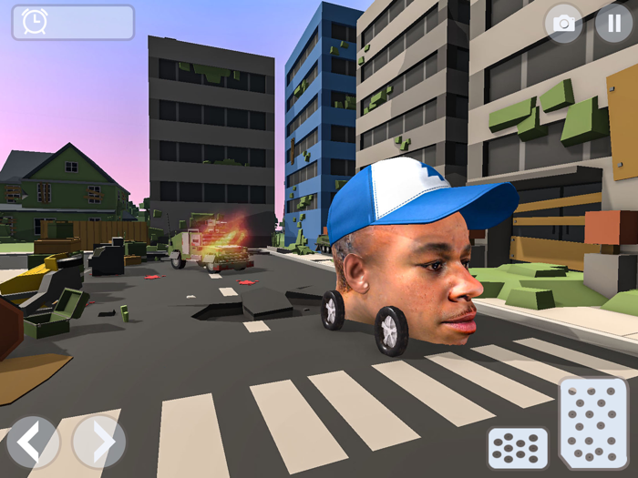 Dababy Head Car DaGame 3D