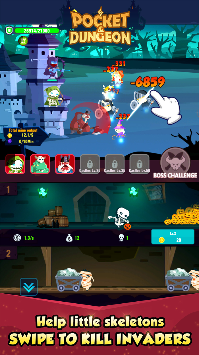 Pocket Dungeon Infinite Fight