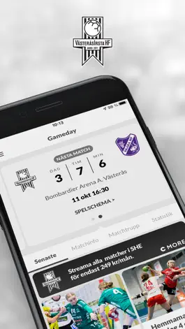 Game screenshot VästeråsIrsta HF - Gameday mod apk