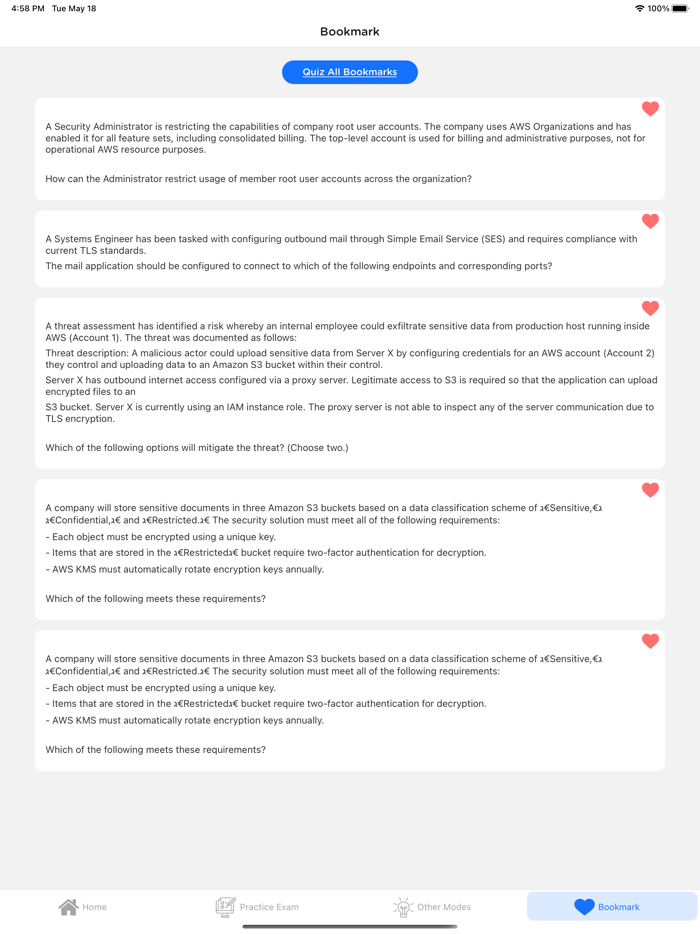 AWS Certified Security 2021